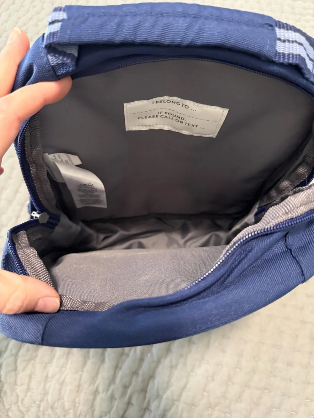 Pottery Barn Kids Mini Glow in the Dark Dino backpack. New, never used.